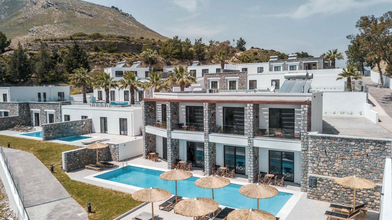 Terra Pietra Luxury Villas & Suites Λάρδος Εξωτερικό φωτογραφία