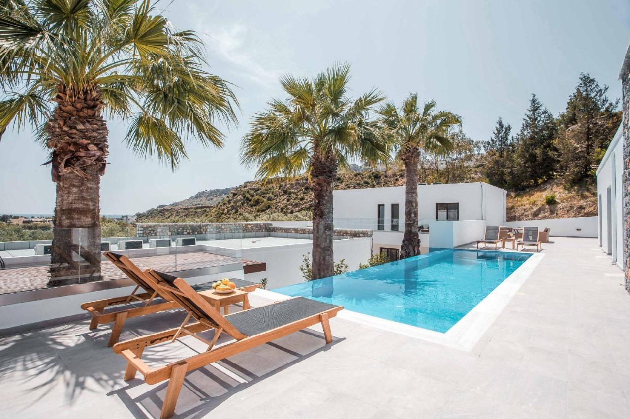 Terra Pietra Luxury Villas & Suites Λάρδος Εξωτερικό φωτογραφία