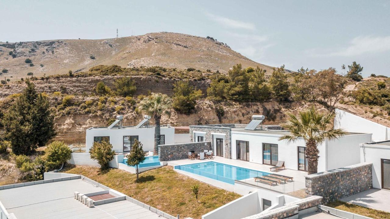 Terra Pietra Luxury Villas & Suites Λάρδος Εξωτερικό φωτογραφία